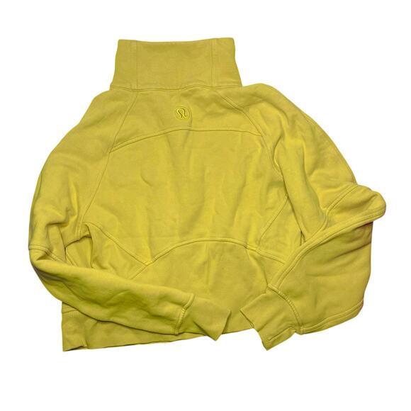 Lululemon Scuba Oversized Funnel Neck Half Zip Soleil Size XS/S - Picture 2 of 3